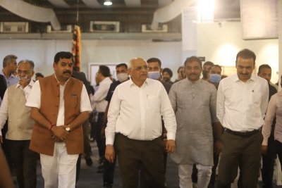 Gujarat CM Bhupendrabhai Patel inaugurates 'The Art of India 2022' | Gujarat CM Bhupendrabhai Patel inaugurates 'The Art of India 2022'