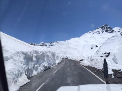 Manali-Leh highway reopened for traffic after 5 months | Manali-Leh highway reopened for traffic after 5 months