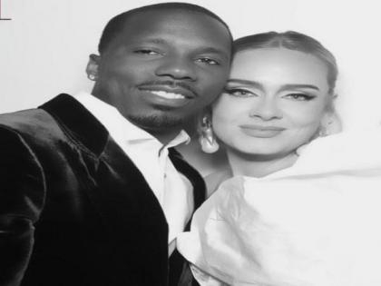 Adele flashes wedding ring at basketball game with husband Rich Paul | Adele flashes wedding ring at basketball game with husband Rich Paul Adele flashes wedding ring at basketball game with husband Rich Paul | Adele flashes wedding ring at basketball game with husband Rich Paul