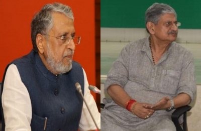 Lalan Singh, Sushil Modi continue to trade barbs in Bihar | Lalan Singh, Sushil Modi continue to trade barbs in Bihar Lalan Singh, Sushil Modi continue to trade barbs in Bihar | Lalan Singh, Sushil Modi continue to trade barbs in Bihar