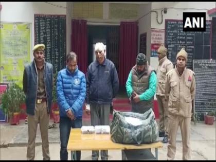 UP police seize 28kg of explosives, three held | UP police seize 28kg of explosives, three held