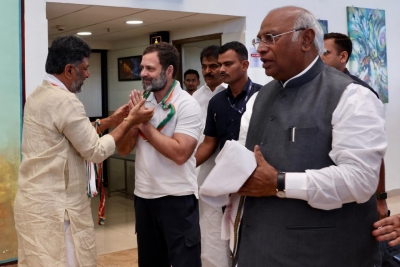 K'taka elections will send out a message to the nation: Kharge | K'taka elections will send out a message to the nation: Kharge