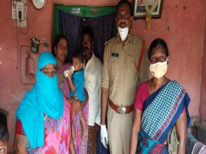 Girl child sold by father brought back by Andhra police to mother after 16 months | Girl child sold by father brought back by Andhra police to mother after 16 months