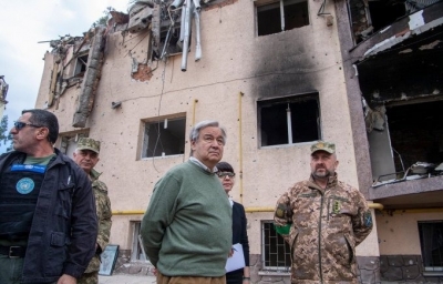 Guterres hints at effort to loosen Russia sanctions to deal with food, energy crises | Guterres hints at effort to loosen Russia sanctions to deal with food, energy crises Guterres hints at effort to loosen Russia sanctions to deal with food, energy crises | Guterres hints at effort to loosen Russia sanctions to deal with food, energy crises
