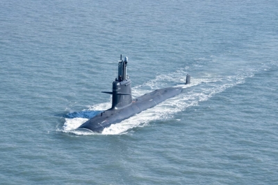Fifth Scorpene class submarine 'Vagir' delivered to Indian Navy | Fifth Scorpene class submarine 'Vagir' delivered to Indian Navy