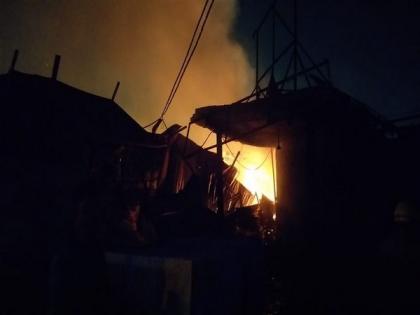 Fire breaks out in furniture market at Delhi's Shastri Park, 8 rescued | Fire breaks out in furniture market at Delhi's Shastri Park, 8 rescued