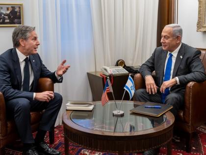 Netanyahu thanks Blinken for US support, says 'barbarians of Hamas' must be crushed | Netanyahu thanks Blinken for US support, says 'barbarians of Hamas' must be crushed Netanyahu thanks Blinken for US support, says 'barbarians of Hamas' must be crushed | Netanyahu thanks Blinken for US support, says 'barbarians of Hamas' must be crushed
