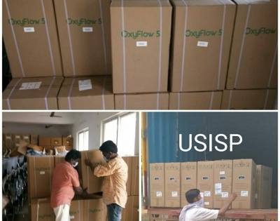 USISP donates 400 oxygen concentrators to Andhra | USISP donates 400 oxygen concentrators to Andhra