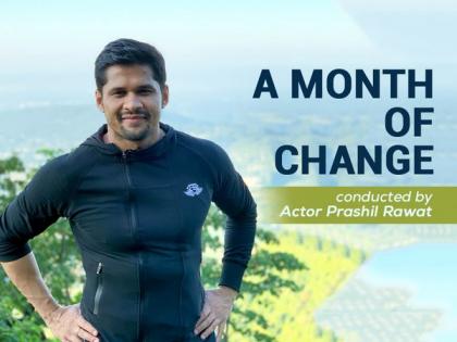 A month of change: Social experiment conducted by actor Prashil Rawat to introduce fitness into people's life | A month of change: Social experiment conducted by actor Prashil Rawat to introduce fitness into people's life