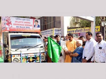 World Aplastic Anemia Day: Anemia Rath flagged off in Indore on the part of the anaemia awareness campaign | World Aplastic Anemia Day: Anemia Rath flagged off in Indore on the part of the anaemia awareness campaign