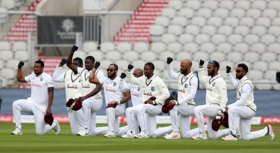 Windies mull adding video collage, message to anti-racism gesture | Windies mull adding video collage, message to anti-racism gesture