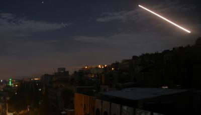 Israeli missile strike targets military sites around Damascus | Israeli missile strike targets military sites around Damascus