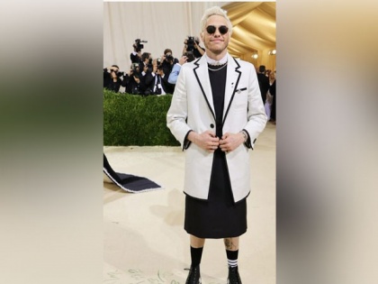 Pete Davidson opts for a cool yet different outfit for Met Gala 2021 | Pete Davidson opts for a cool yet different outfit for Met Gala 2021