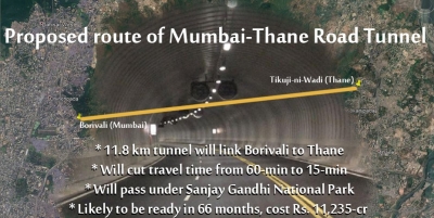 Work on India's longest road tunnel to start in Mumbai from March 2022 | Work on India's longest road tunnel to start in Mumbai from March 2022