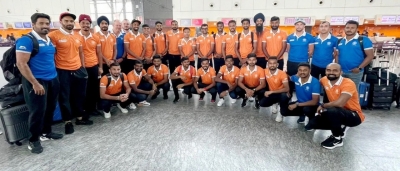 Indian men's hockey team leaves for Australia tour for five-match series | Indian men's hockey team leaves for Australia tour for five-match series
