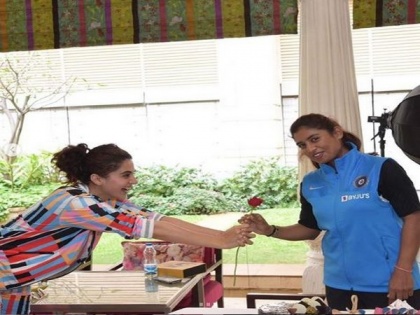 Taapsee Pannu, Mithali Raj urge women to stand up, challenge the norm and take charge of their own stories | Taapsee Pannu, Mithali Raj urge women to stand up, challenge the norm and take charge of their own stories
