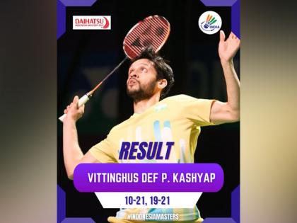 Indonesia Masters: Parupalli Kashyap loses to Denmark's Vittinghus | Indonesia Masters: Parupalli Kashyap loses to Denmark's Vittinghus Indonesia Masters: Parupalli Kashyap loses to Denmark's Vittinghus | Indonesia Masters: Parupalli Kashyap loses to Denmark's Vittinghus