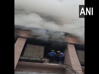 Maharashtra: Fire at Nagpur Commissioner's office under control | Maharashtra: Fire at Nagpur Commissioner's office under control