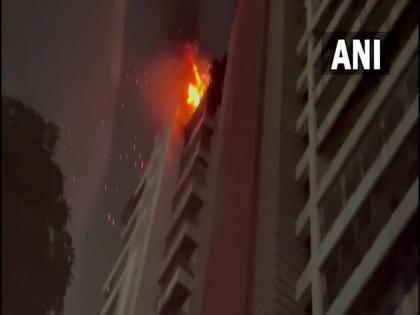 Two injured in fire at Mumbai's Hansa Heritage building | Two injured in fire at Mumbai's Hansa Heritage building Two injured in fire at Mumbai's Hansa Heritage building | Two injured in fire at Mumbai's Hansa Heritage building