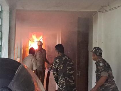 Fire breaks out in 184-year-old Ranchi school, students evacuated | Fire breaks out in 184-year-old Ranchi school, students evacuated