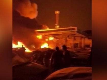 12 killed in inferno at petrol station in Russia | 12 killed in inferno at petrol station in Russia