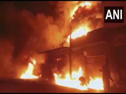 Fire breaks out in UP's Rampur | Fire breaks out in UP's Rampur