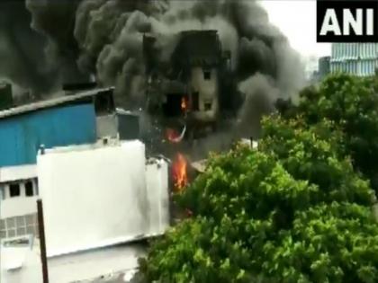 Massive fire at chemical factory in Gujarat's Valsad | Massive fire at chemical factory in Gujarat's Valsad
