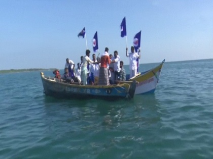 Rameswaram fishermen celebrate World Fisheries Day | Rameswaram fishermen celebrate World Fisheries Day