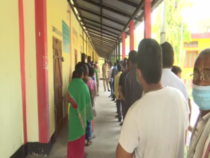Assam records 53.23 pc polling till 1:30 pm, Chirang district witnesses highest voter turnout | Assam records 53.23 pc polling till 1:30 pm, Chirang district witnesses highest voter turnout