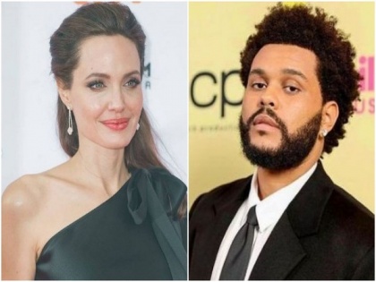 Dating rumours continue to fuel as Angelina Jolie, The Weeknd seen together in LA | Dating rumours continue to fuel as Angelina Jolie, The Weeknd seen together in LA