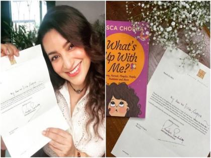 Amitabh Bachchan praises Tisca Chopra's book 'What's Up With Me?' | Amitabh Bachchan praises Tisca Chopra's book 'What's Up With Me?'