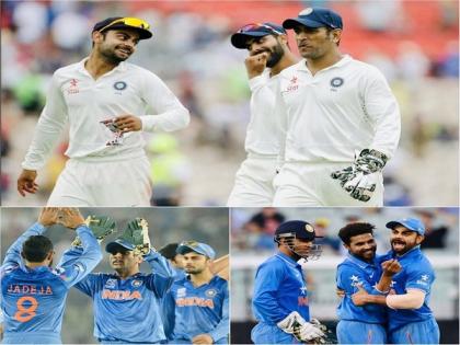 Jadeja joins Dhoni and Kohli to become 3rd Indian to play 50 games across all three formats | Jadeja joins Dhoni and Kohli to become 3rd Indian to play 50 games across all three formats
