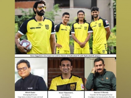 Creatigies gets Vijay Sales and Hyderabad FC to continue into the 2nd year of Indian Super League (ISL) Partnership | Creatigies gets Vijay Sales and Hyderabad FC to continue into the 2nd year of Indian Super League (ISL) Partnership