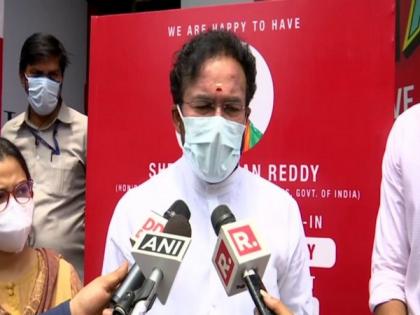 India at 3rd position globally with over 21 crore vaccinations so far: G Kishan Reddy | India at 3rd position globally with over 21 crore vaccinations so far: G Kishan Reddy