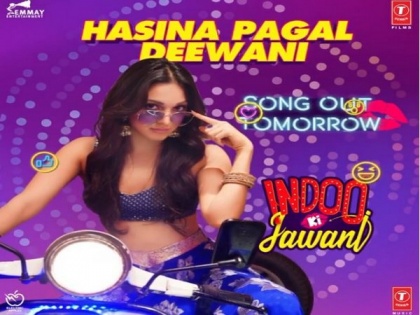 Kiara Advani teases fans with 'Hasina Pagal Deewani' song from 'Indoo Ki Jawani' | Kiara Advani teases fans with 'Hasina Pagal Deewani' song from 'Indoo Ki Jawani'