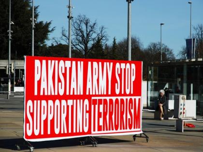 'Pakistan Army Stop Supporting Terrorism' banner displayed during UNHRC session | 'Pakistan Army Stop Supporting Terrorism' banner displayed during UNHRC session 'Pakistan Army Stop Supporting Terrorism' banner displayed during UNHRC session | 'Pakistan Army Stop Supporting Terrorism' banner displayed during UNHRC session