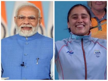CWG 2022: PM Modi congratulates weightlifter Harjinder Kaur on winning bronze | CWG 2022: PM Modi congratulates weightlifter Harjinder Kaur on winning bronze