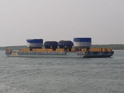 OSL's Riverine Navigation Success at Paradip Port: Handles, Transfers Tata Steel's 400 MT Imported Heavy Lift Cargo to Kalinga Nagar | OSL's Riverine Navigation Success at Paradip Port: Handles, Transfers Tata Steel's 400 MT Imported Heavy Lift Cargo to Kalinga Nagar
