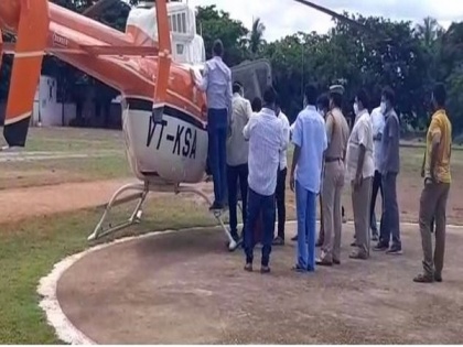 COVID-19 positive YSRCP MLA airlifted from Kakinada to Bangalore | COVID-19 positive YSRCP MLA airlifted from Kakinada to Bangalore
