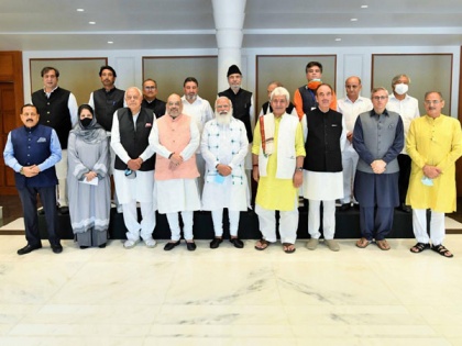 PM Modi's all-party meet with J-K leaders concludes | PM Modi's all-party meet with J-K leaders concludes