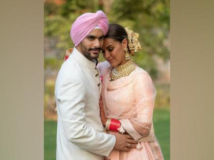 Neha Dhupia receives adorable birthday wish from husband Angad Bedi | Neha Dhupia receives adorable birthday wish from husband Angad Bedi