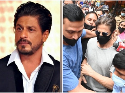 Celebrities slam media for mobbing SRK as he arrives to meet son Aryan at jail | Celebrities slam media for mobbing SRK as he arrives to meet son Aryan at jail