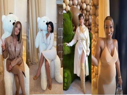 Khloe Kardashian, Kylie Jenner and Kris Jenner attend close friend Malika's baby shower | Khloe Kardashian, Kylie Jenner and Kris Jenner attend close friend Malika's baby shower