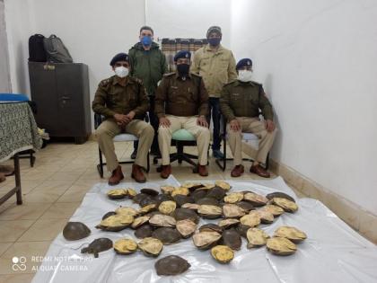 Railway Protection Force recovers 61 live turtles from Gaya junction in Bihar | Railway Protection Force recovers 61 live turtles from Gaya junction in Bihar