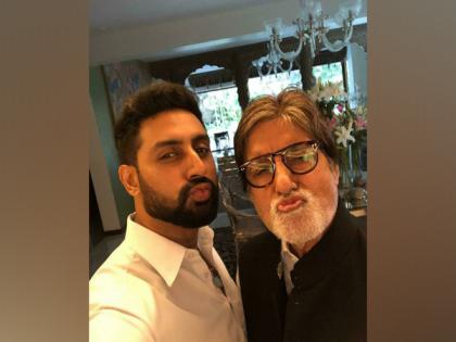 Abhishek Bachchan sends best wishes to father Amitabh Bachchan for 'Chehre' | Abhishek Bachchan sends best wishes to father Amitabh Bachchan for 'Chehre'