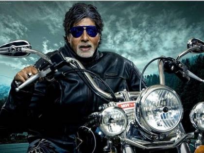 Big B shares uber-cool picture of him riding a Harley, granddaughter Navya Naveli Nanda reacts | Big B shares uber-cool picture of him riding a Harley, granddaughter Navya Naveli Nanda reacts