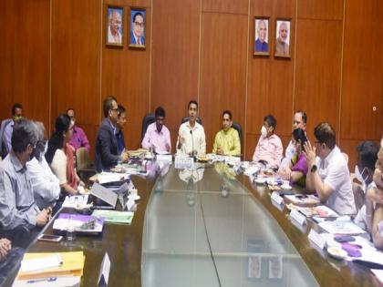 Goa CM chairs meeting with officers of Tribal Cooperative Marketing Federation of India | Goa CM chairs meeting with officers of Tribal Cooperative Marketing Federation of India