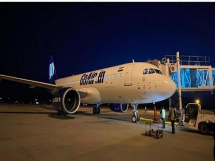 First night flight operated from Srinagar Airport | First night flight operated from Srinagar Airport