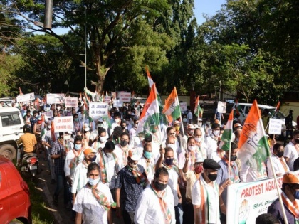 GPCC holds protest against farm bills, demands withdrawal | GPCC holds protest against farm bills, demands withdrawal