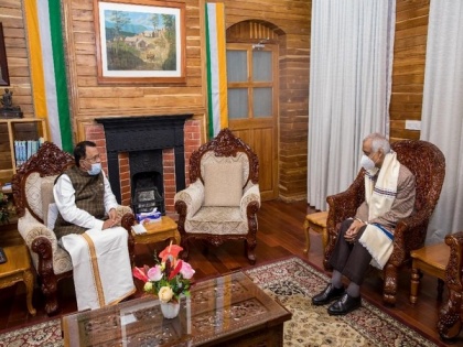 MHA official calls on Mizoram Governor amid border issue with Assam | MHA official calls on Mizoram Governor amid border issue with Assam